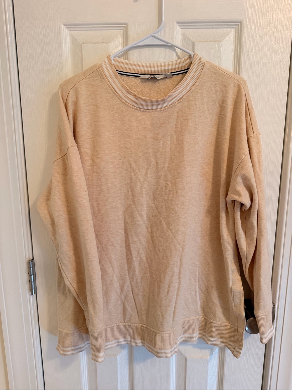Vineyard Vines Men's Beige Crewneck Pullover Sz M